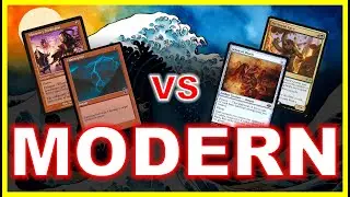 Magic: The Gathering Modern – Domain Zoo vs Rakdos Burn | Full Match Gameplay