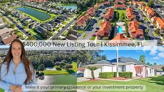 $400,000 New Listing Tour | Kissimmee, FL. Make it your primary residence or investment property