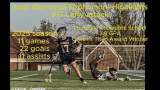 Jude Raymond '27 Sophomore Highlights