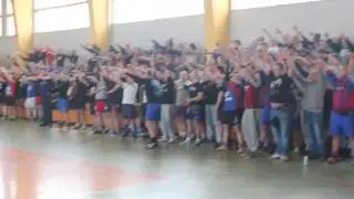Tak kibice Odry Wodzisław dopingują swoją drużynę