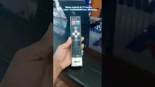 Walton Android 4k TV remote || Walton Android TV remote || Walton 4k TV remote || #trending #shorts