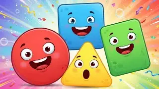 Shape Song | Learning Video For Kids | Nursery Rhyme