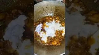 Dahi chicken masala | chicken curry recipe #chicken #food #foodie #youtubeshorts #viralvideo #trend