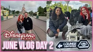 DLP June Vlog Day 2 - Lounge Lightspeed and Disney Music Festival at Disneyland Paris