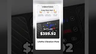 Unlock Your Fitness Potential: LifePro Vibration Plate Machine on Sale!
