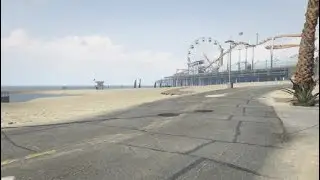 Grand Theft Auto V-walking at the Beach