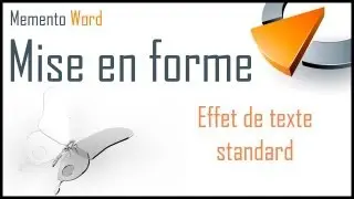 Appliquer un effet de texte standard dans Word - Formation Word Marseille