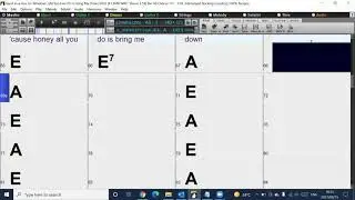 All You Ever do is Bring me Down by The Mavericks Band-in-a-Box Play Along