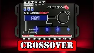 PROCESSADOR DE AUDIO STETSOM 2448 FUN&Ccedil;&Atilde;O CROSSOVER