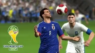 Greece vs. Japan | 2014 FIFA World Cup Brazil Simulation | Pro Evolution Soccer 2014 (PES 2014)