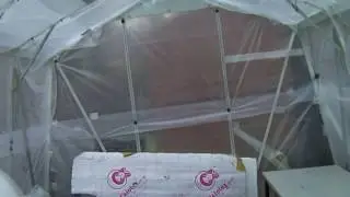 Insulating A Greenhouse With Bubblewrap