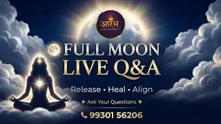 🌕 Full Moon Energy LIVE | Q&A on Healing, Manifestation & Release ✨