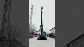 Yahe 25m depth piling CFA multifunctional DR-100 crawler Rotary Drilling Rig WA+86 158 6623 7600
