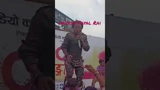Rajesh Payal Rai on stage