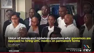 Union of nurses questions why governors are opposed to hiring UHC medics on permanent terms