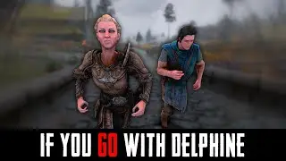 If You Go With Delphine To Kynesgrove She Will Say Unique Lines Of Dialogue
