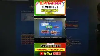 Mechanism Of Action Of Penicillins | Medicinal Chemistry #bpharmacy #pharmacyindiaplus