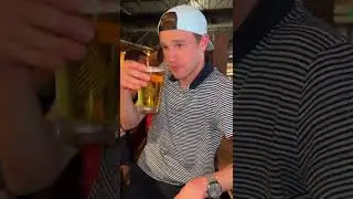 Got the man stunned with a beer chug 😳 #chugging #chug #beer
