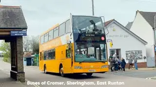 Buses of Cromer, Sheringham, East Runton (10-4-24)