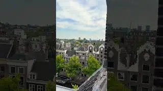 Top view of Amsterdam