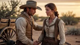 The Wagon Lost A Wheel On The Trail, A Cowboy Stopped And Built Her A Future