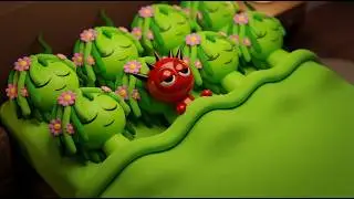 All Sprunki Characters ASMR Bedtime: Mega Bed Sleep Scene