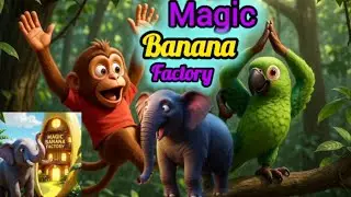 Magic Banana Factory 🍌 | Hindi Moral Cartoon Story