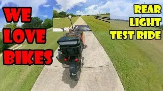 We Love Bikes Rear Light Test Ride Luditek