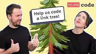 Live-code a link tree with us | JavaScript, CSS, HTML