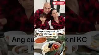 ANG CUTE NG ANAK NI KC MONTERO 💖 #viral