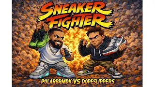 AREA 13'S SNEAKER BATTLE LEAGUE - SEMIFINAL MATCH #2 POLARBRMDK VS DOPESLIPPERS