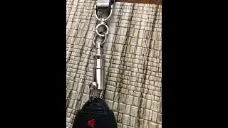 TISUR D-Rings with Screw Shackle, U Shape Key Chains Rings, Car Keys Tools, DIY Leather Craft Review