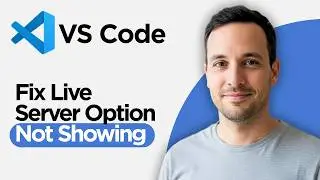 How to Fix Live Server Option Not Showing in VS Code (2026 Full Guide)