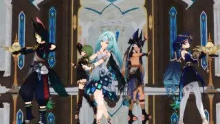 【MMD】Genshin Impact Sumeru - At God's Mercy/神のまにまに