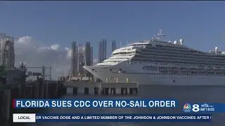 Florida governor sues CDC, Feds to re-open cruise industry