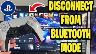 Как отключить контроллер PS5 от режима Bluetooth