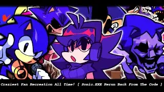 Friday Night Funkin - VS Sonic.EXE Rerun Back From Code ( Scrimbo, Majin Sonic, Sonic, Piracy Sonic)