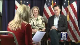 Mitt & Ann Romney sit down with WQAD's RaeChelle Davis