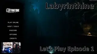 Let's Play Labyrinthine Stream Episode 1 (Maze Start - Pressure Plate Puzzle - Cryptex Code)