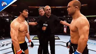 Bruce Lee vs BJ Penn | EA Sports UFC Gameplay
