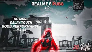 Realme 6 Test Pubg 1.5 Full Gameplay 2021 | 5 Finger +Full Gyro | 20 Kills