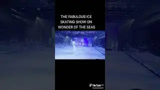 This Ice Skating Show Should Not Be Missed On Wonder of the Seas 🚢  #cruising #royalcaribbean