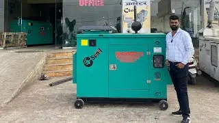 Mahindra Generator 15kva price with Chadha Sunil Brand Alternator & Canopy | 15kb Mahindra Generator
