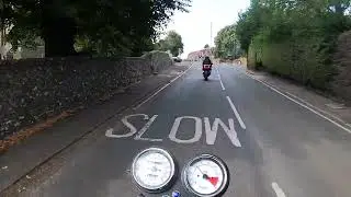 Triumph Thruxton 900 POV: Guildford to Newlands Corner (Via Burpham) 1