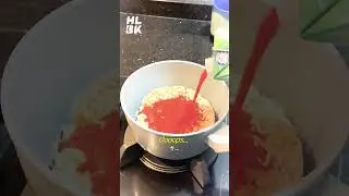 Korea New trend? Tomato Juice Ramen:토마토주스 라면🍅