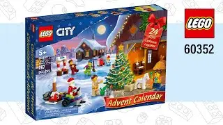 LEGO&reg; City Advent Calendar (60352)[287 pcs] Speed Build | Top Brick Builder Lite