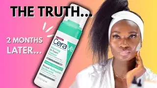 CERAVE BALANCING AIR FOAM CLEANER на 2 месяца | Честный отзыв #cerave