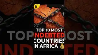 Top 10 African Countries With the Highest Debt in 2025 😱.#Africa #DebtCrisis  #Economy #NDRanks