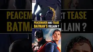 Batman&rsquo;s First DCU Villain Was Hinted In Peacemaker Season 2! #peacemaker #batman #superman