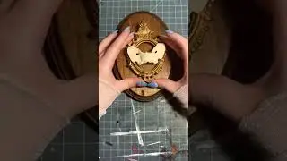 Mounting a Coyote Vertebra for the first time! #darkacademia #gothicdecor #vultureculture #oddities